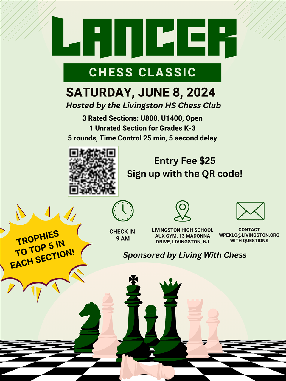 chess tournament poster